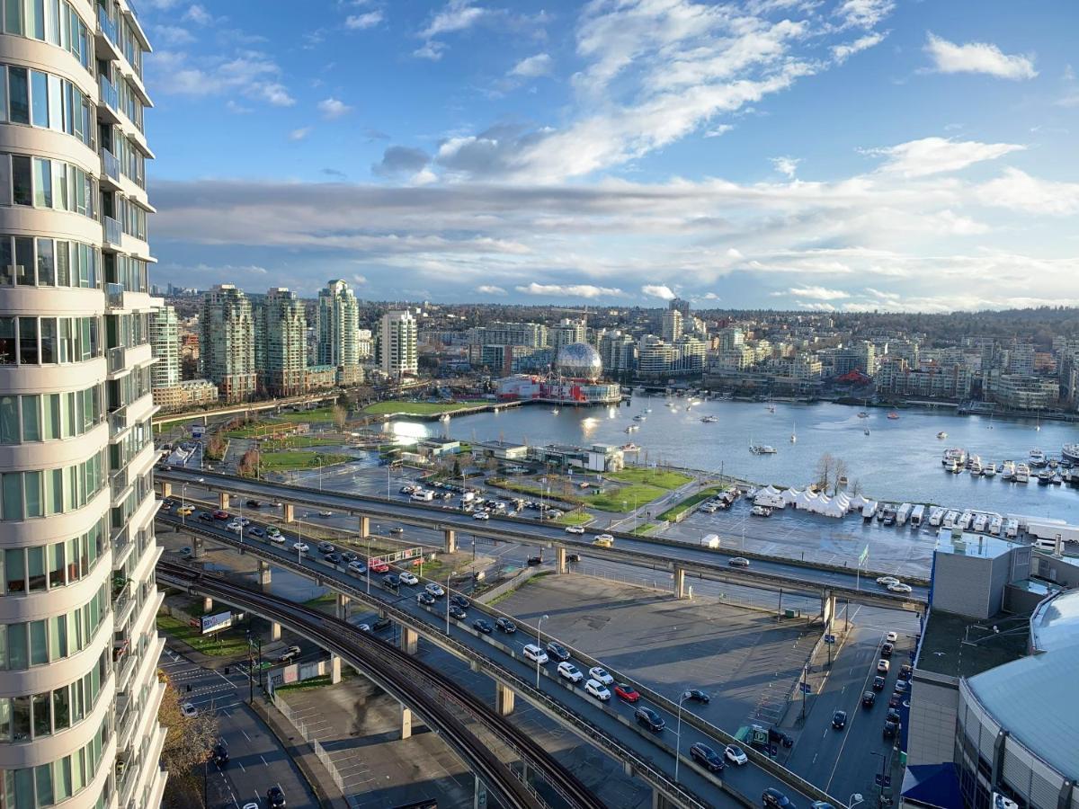 Downtown+Amazing View+2Bd/2Ba Free Parking Apartment Vancouver Exterior photo